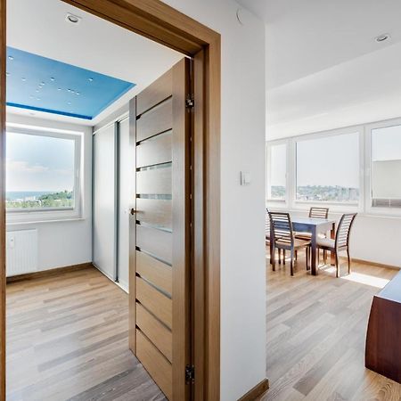 Ferienwohnung Apartament Z Widokiem Gdynia Exterior foto
